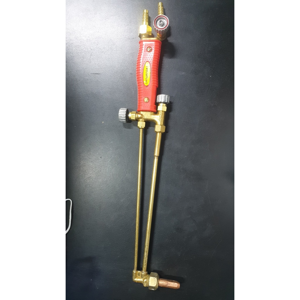 Bộ tay mỏ cắt hàn hơi oxy gas loại mỏ thẳng và cong