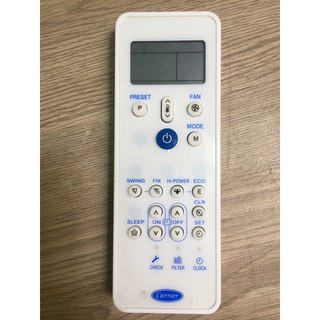 Remote máy lạnh Carier - Điều khiển điều hoà Carrier