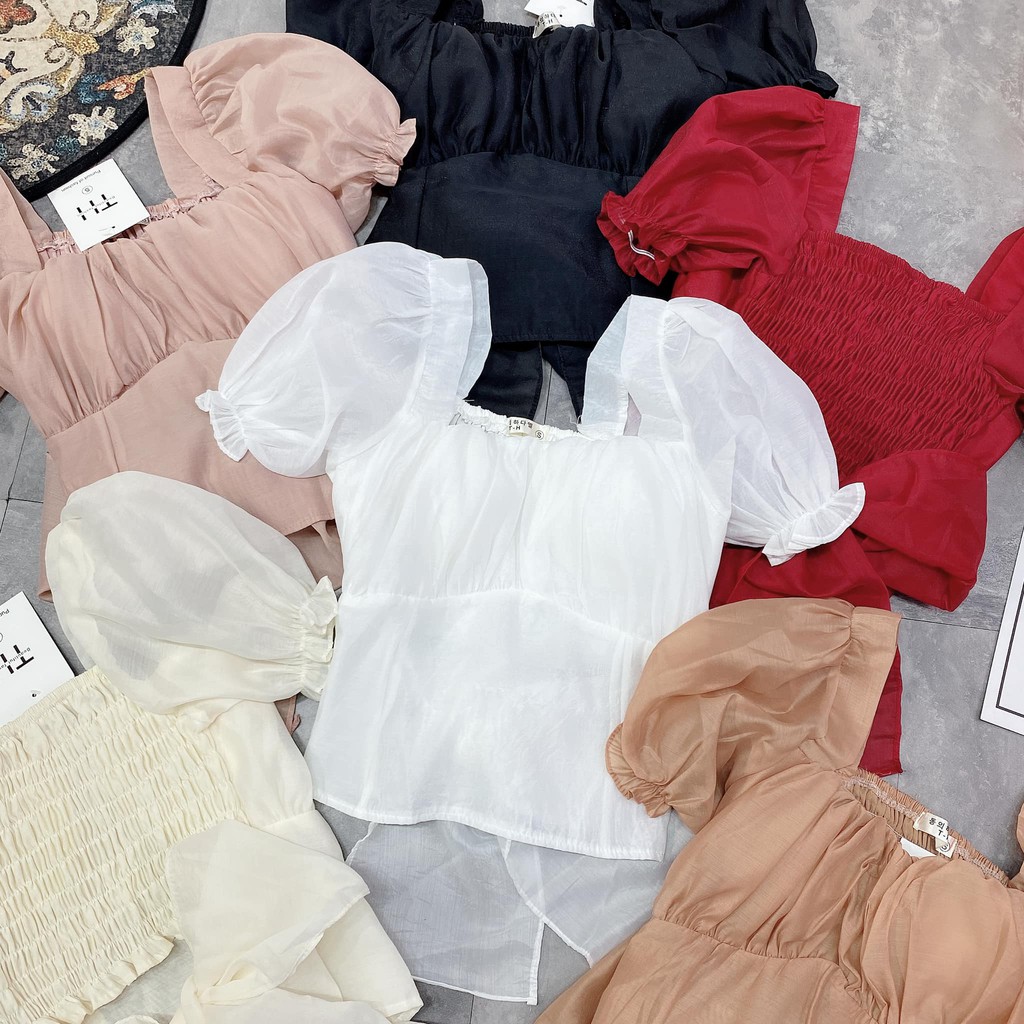 Áo tiểu thư buộc NƠ LƯNG (kèm ảnh thật,video) | BigBuy360 - bigbuy360.vn