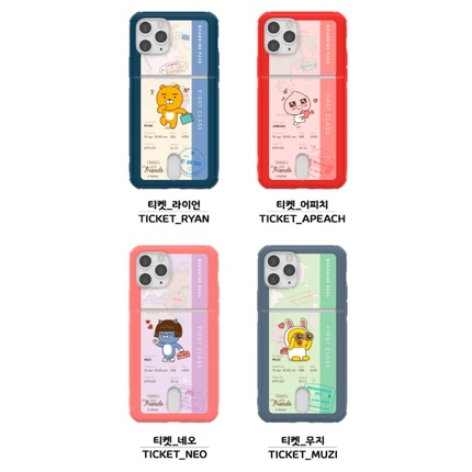 Ốp Điện Thoại Thời Trang Cho IPHONE 14◀Ốp Điện Thoại Dẻo Họa Tiết Hoạt Hình Kakao Friends Dễ Thương Cho IPhone13}