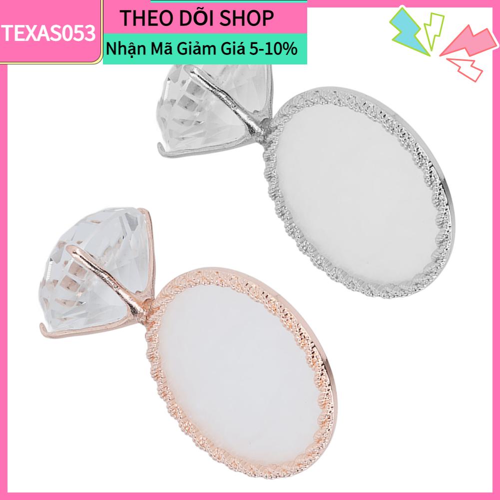 Bảng Pha Màu Sơn Móng Tay Bằng Nhựa Resin Tinh Tế Nhiều Màu Sắc