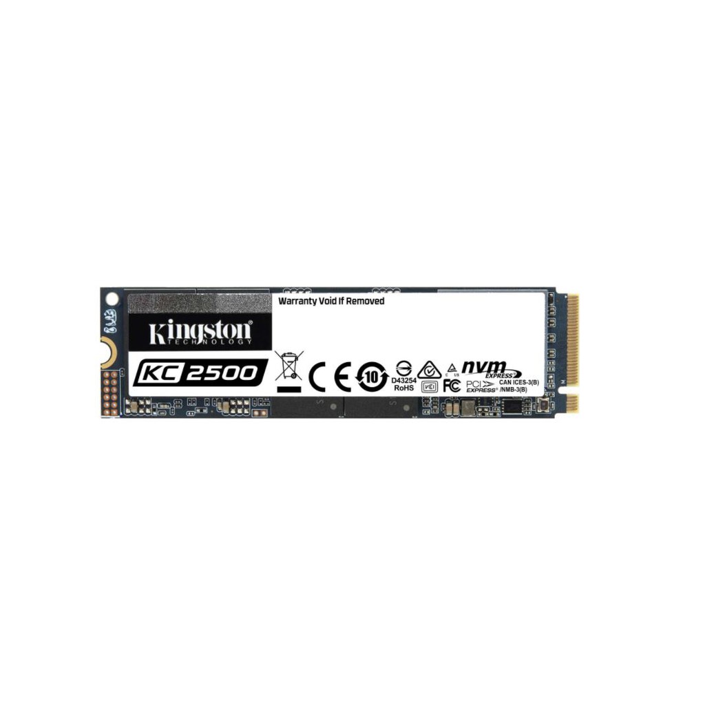 [Mã 159ELSALE hoàn 7% xu đơn 300K] Ổ cứng SSD Kingston KC2500 250GB-500GB M.2 2280 PCIe NVMe SSD 3,500/2,500MB/s