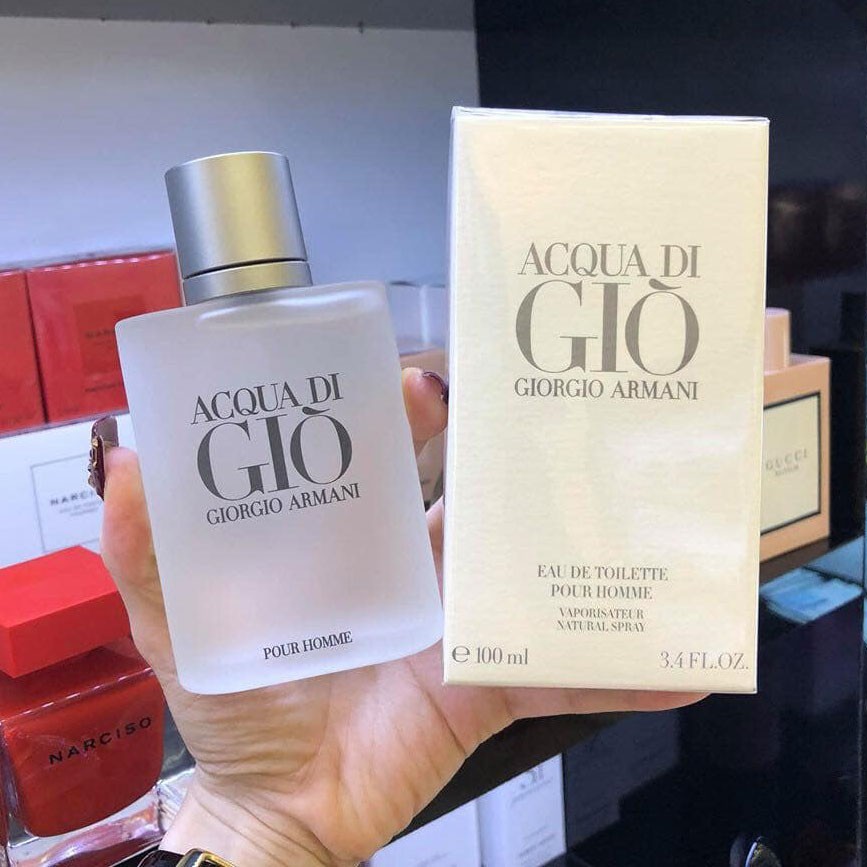 [Big Sale] Nước Hoa Nam Nữ Cao Cấp Acqua Di Giò (Trắng) EDT 100ml - Mùi Hương Quyến Rũ, Đẳng Cấp | BigBuy360 - bigbuy360.vn