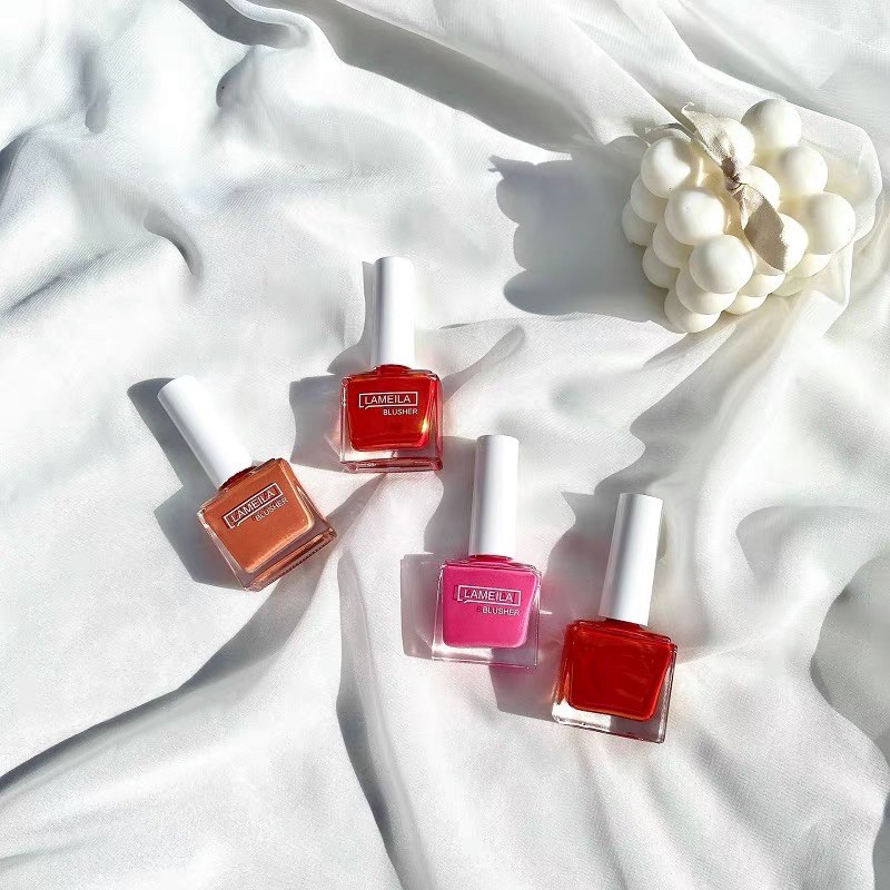 Má Hồng Dạng Lỏng LAMEILA Chai Sơn Móng Tay Tiện Lợi Màu Kem Má Hồng Có Thể Dùng Làm Màu Mắt Căng Bóng Tự Nhiên | BigBuy360 - bigbuy360.vn