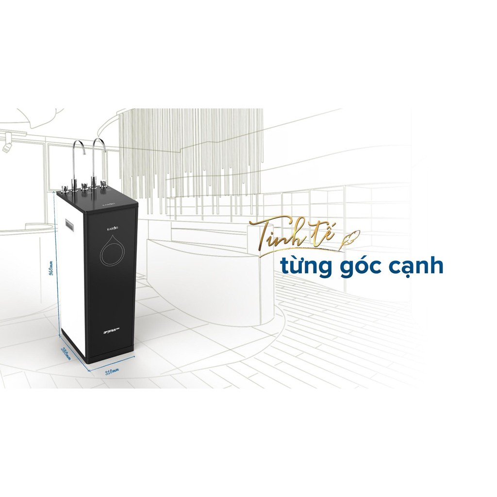 Máy lọc nước Karofi OPTIMUS DUO O-D138 - hàng chính hãng bảo hành 36 tháng