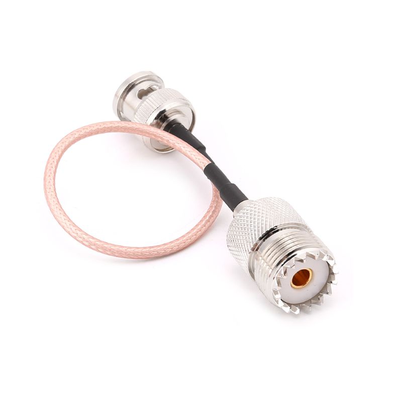 Dây Cáp Đồng Trục Radio 15cm Chuyển Đổi UHF SO239 Female Sang BNC Male RG316