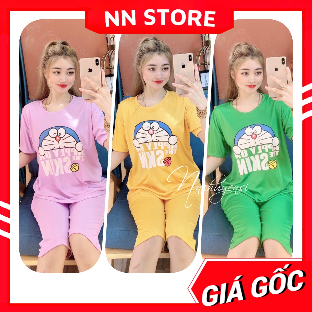 Đồ bộ nữ bò sữa mặc nhà chất thun mềm mịn mát in hình bò sữa in hình hoạt hình dễ thương BTT tổng hợp