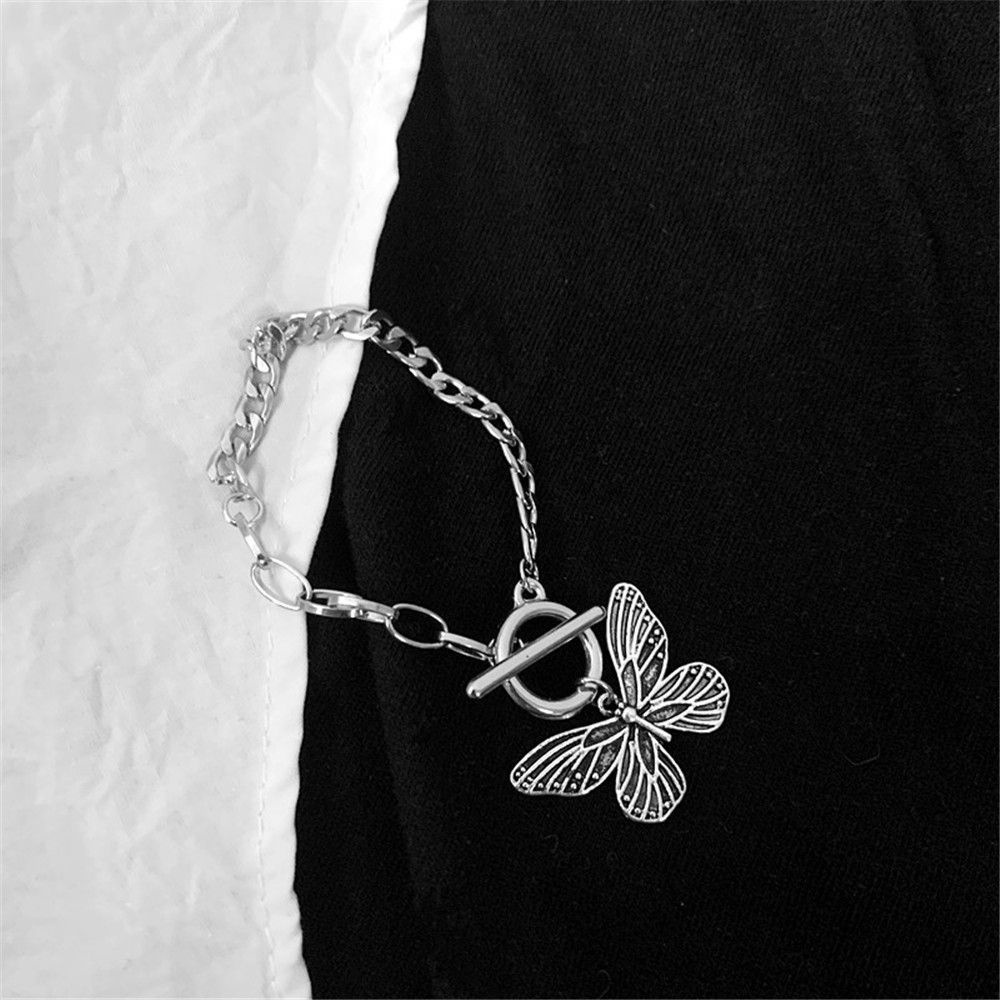 Dây Chuyền/Khuyên Tai/Vòng Tay Mặt Hình Bướm Thời Trang Hàn Quốc Cho Nữ