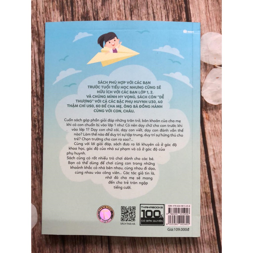 Sách - Cất cánh cùng lớp 1 - Đừng để bé sợ học ngay từ vạch xuất phát