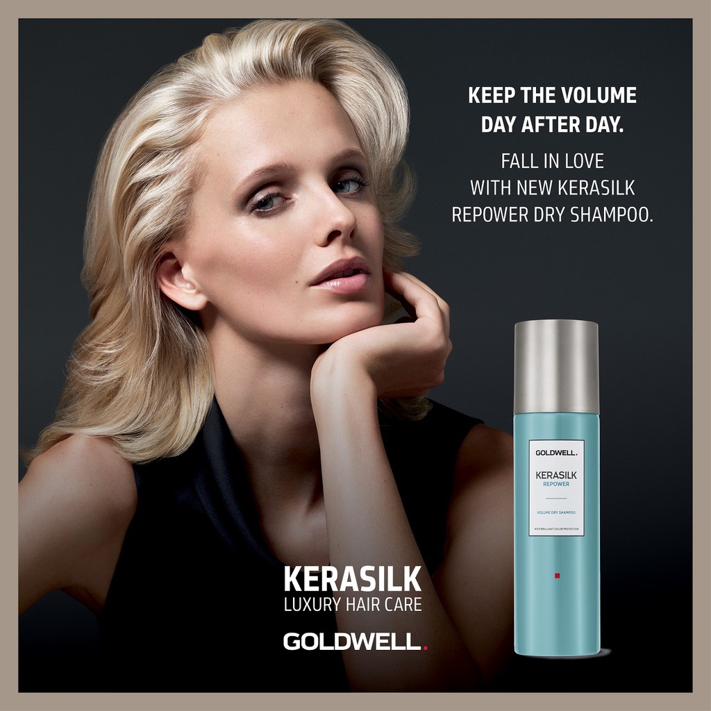 DẦU GỘI KHÔ GOLDWELL KERASILK REPOWER VOLUME DRY SHAMPOO 200ML