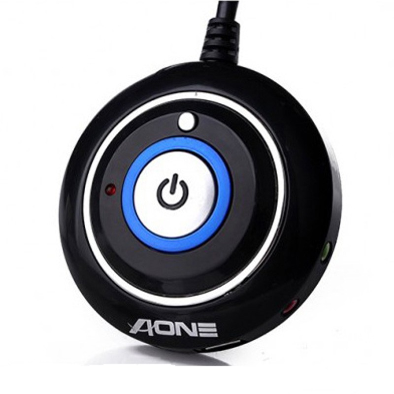 Bộ nút nguồn AONE có Led Audio USB cho phòng game (Loại dán)