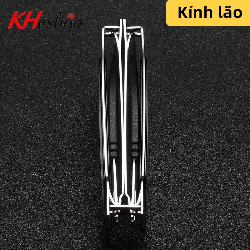 [Giảm Sốc] Kính lão- làng chống ánh sáng xanh bảo vệ mắt, Gập nhỏ gọn kèm túi Kim loại siêu nhẹ mã Y827