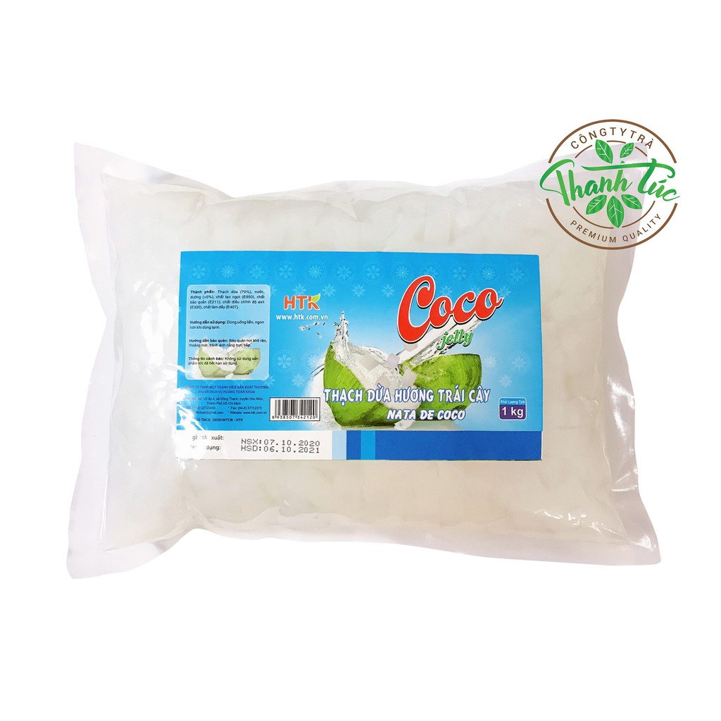 Thạch Dừa Coco Jelly Túi 1kg