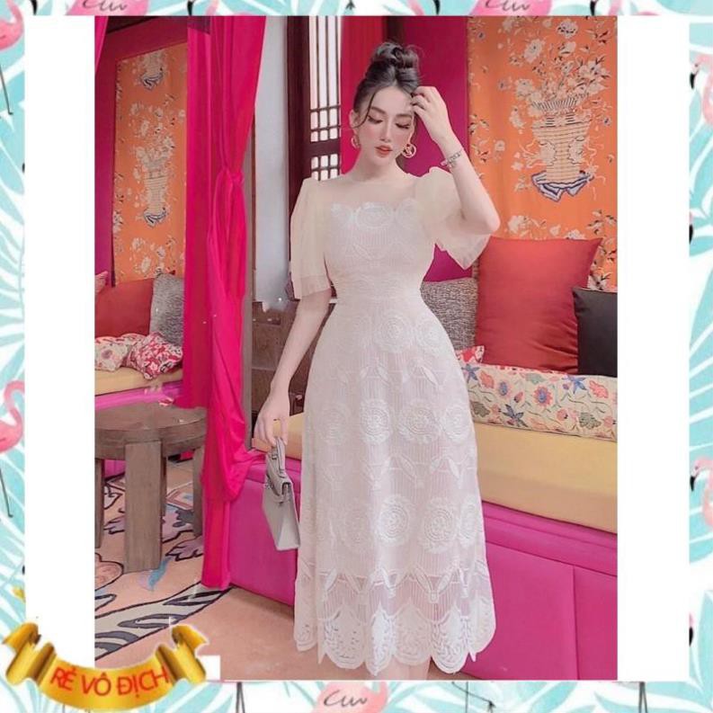 Đầm dự tiệc ren cao cấp tay lưới - Fury Dress | BigBuy360 - bigbuy360.vn