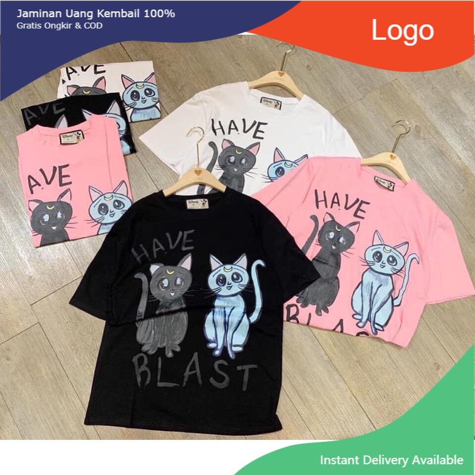 *NAS SIÊU PHẨM* 👉Áo Phông Nữ In Hình Mèo 3D Áo Thun Cộc Tay 3 Màu #vanhfashion