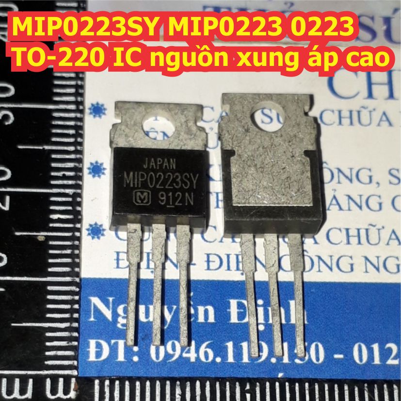 2 con MIP0223SY MIP0223 0223 TO-220 IC nguồn xung áp cao kde4874