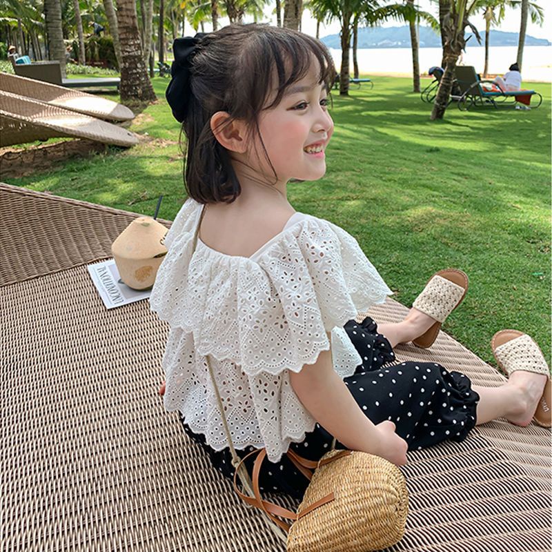 Set Đồ Mùa Hè 5 Món Gồm Áo Tay Cộc Thoải Mái Hợp Thời Trang Cho Bé Gái