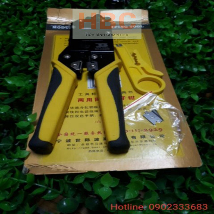 Kìm bấm dây mạng Bosi cao cấp BS-D3268