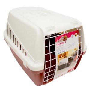 [Xuất xứ Belgium] Lồng vận chuyển cho chó mèo SAVIC TROTTER 1 CARRIER (PINK)