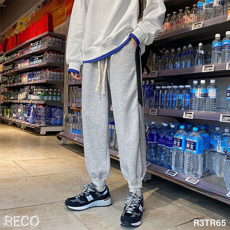 Quần vải nam nữ Hàn Quốc cao cấp dáng rộng Trousers Loose R3TR65 Unisex