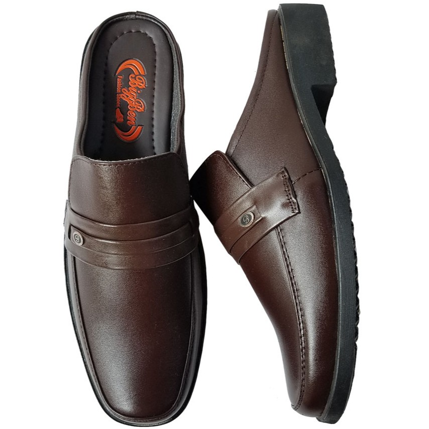 Dép Nam Bít Đầu Nam BIGBEN Da Bò Thật SB16 | BigBuy360 - bigbuy360.vn