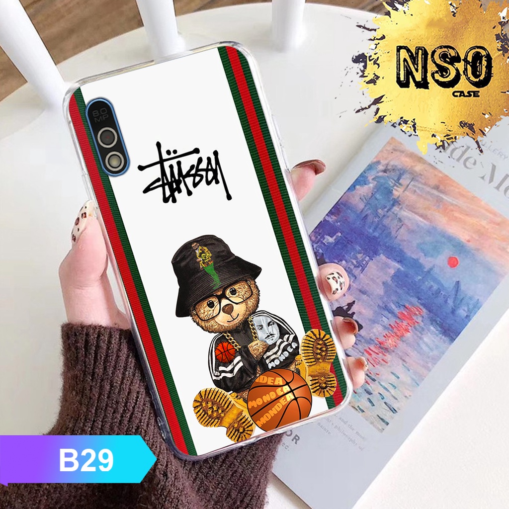 [FREESHIP] Ốp Lưng Vsmart Bee 3 In Hình Gấu Chất