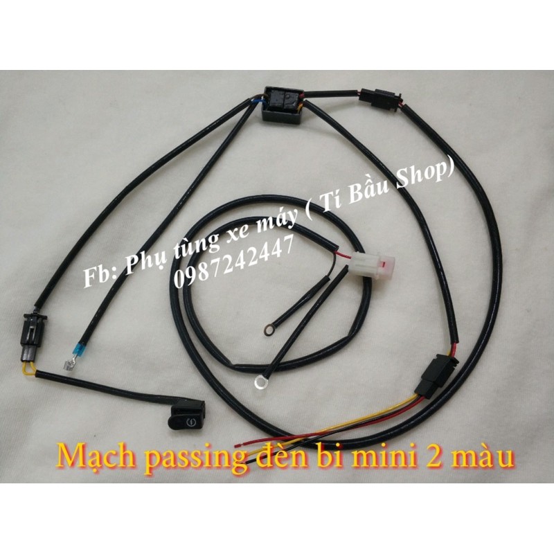 Mạch passing bi mini 2 màu cho các dòng xe trên nút đề passing