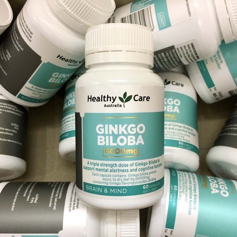 ( 2000Mg-6000Mg ) Bổ não Ginkgo Úc cải thiện tuần hoàn máu não, phục hồi trí nhớ - CO046