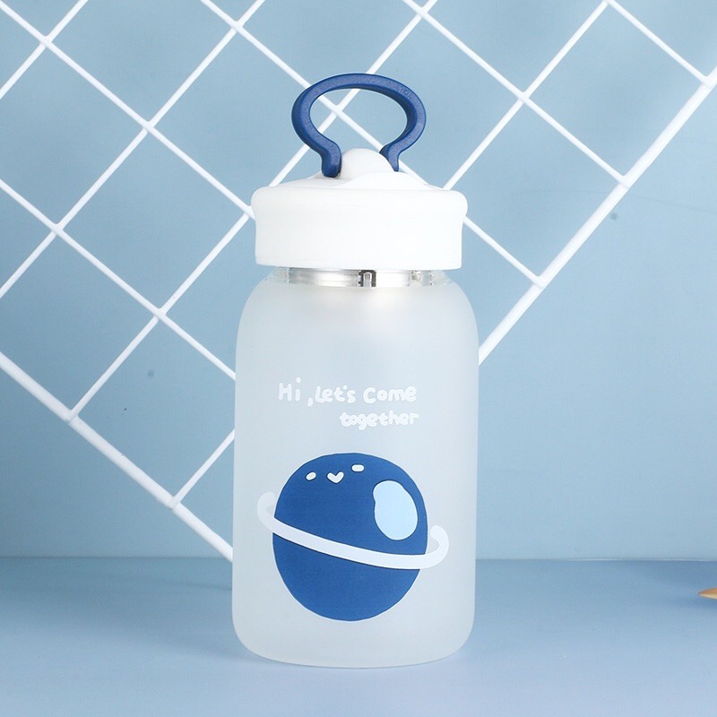 Bình Thuỷ Tinh Nhám Kèm Túi Chống Sốc Và Lọc Trà | BigBuy360 - bigbuy360.vn