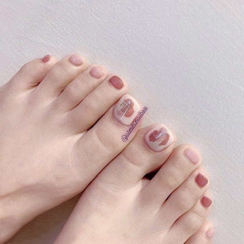 Nailbox móng úp chân thiết kế - có làm theo yêu cầu