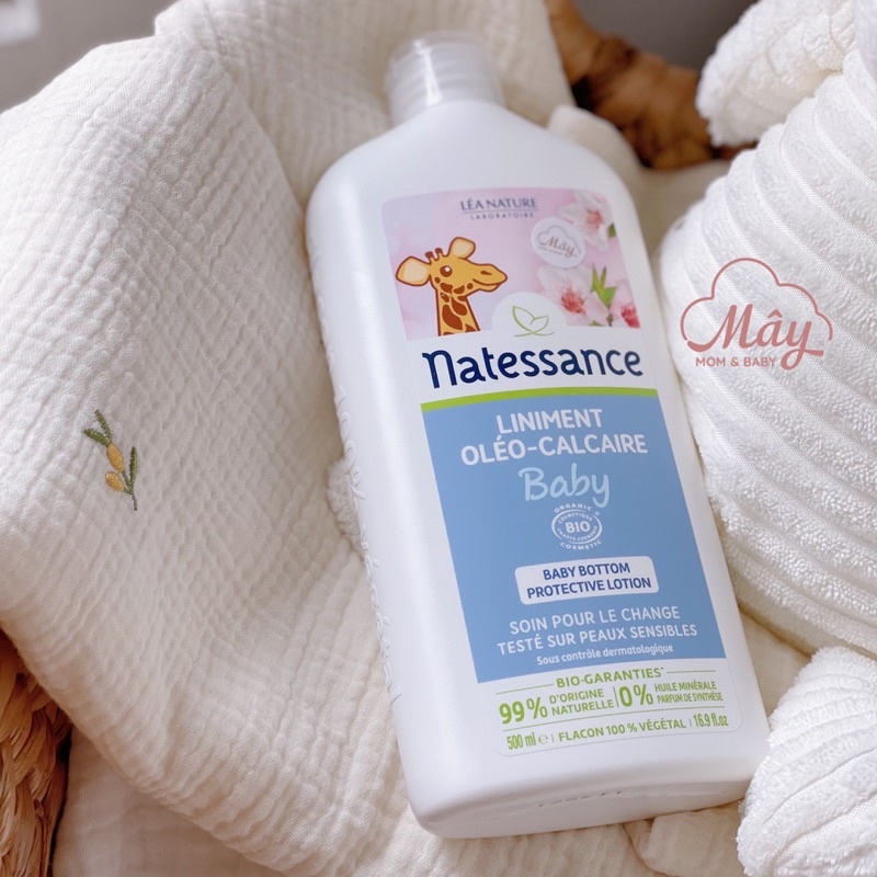 Kem thay tã bỉm và chống hăm hữu cơ Liniment Natessance - Hàng Air nội địa Pháp