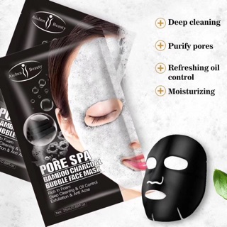 Mặt nạ sủi bọt 🌿🌿freeship🌿🌿 giảm 15k cho đơn từ 250k mặt nạ pore spa của aichun beauty - 1 miếng