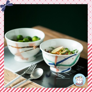 Liễn sứ dung tích 800ml đựng salad, trái cây, bát sứ loại nhỡ họa tiết lấp lánh sang trọng KITCAT STORE