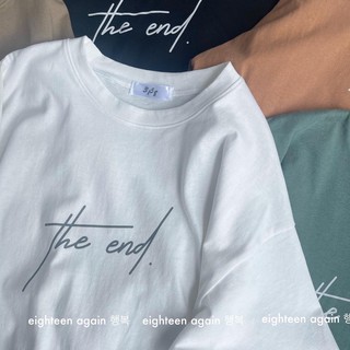 ÁO THUN CHỮ THE END