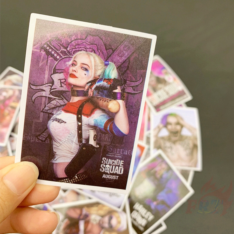Set 25 Sticker Dán Trang Trí Hình Harley Quinn