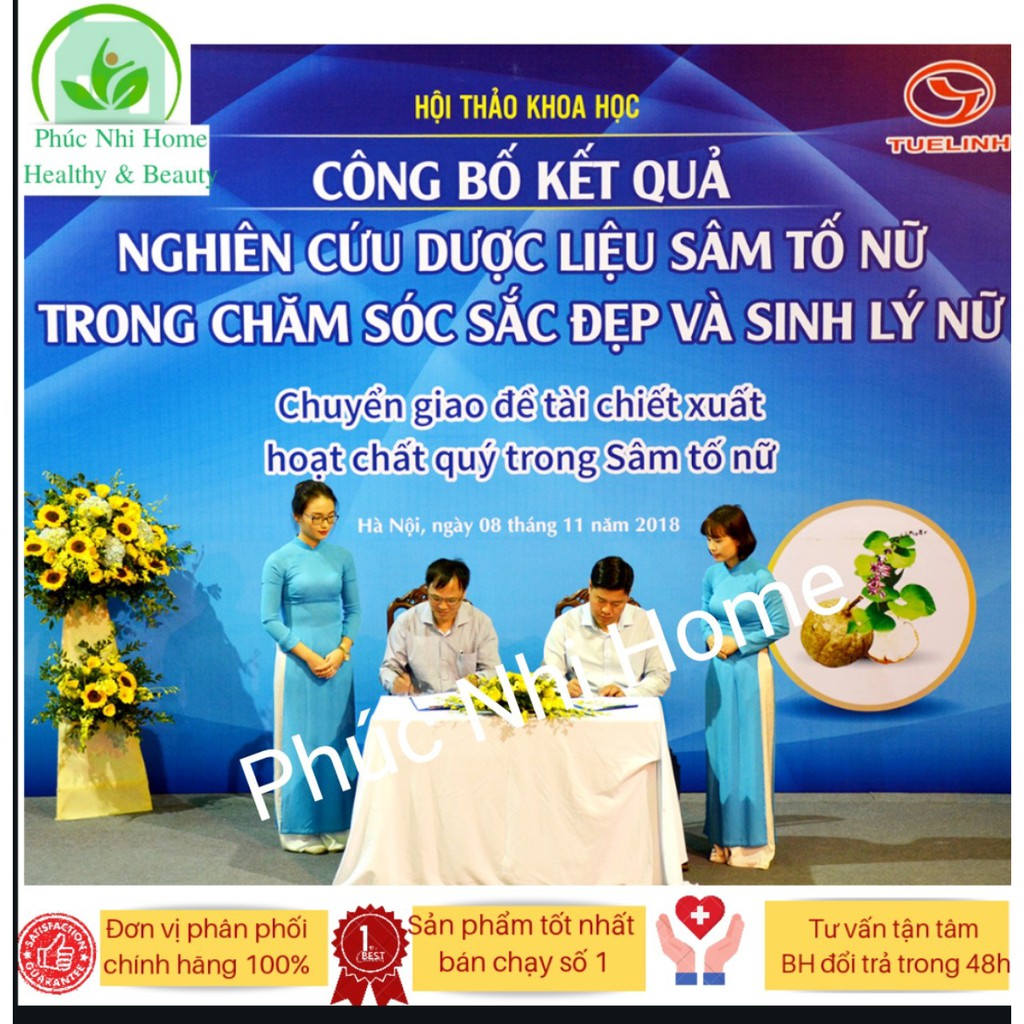 Sâm nhung tố nữ Tuệ Linh lọ 30 viên chính hãng mẫu mới, bổ sung nội tiết tố, duy trì sắc đẹp, sức khoẻ, sinh lý nữ | BigBuy360 - bigbuy360.vn