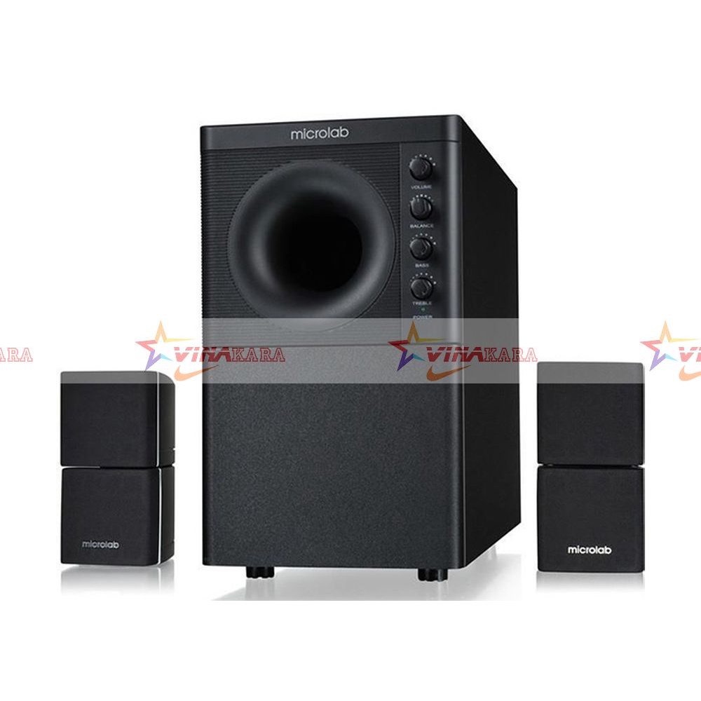 Loa vi tính cao cấp MICROLABX-3 -2.1 - 98W RMSnghe nhạc chất lượng, chất âm hay