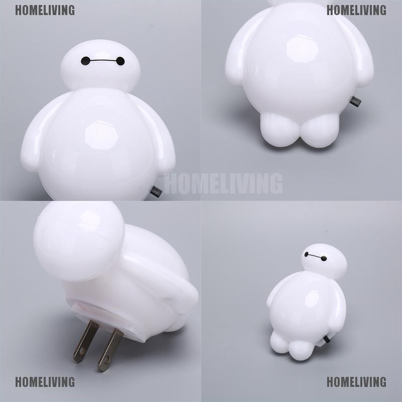 Bóng Đèn LED BayMax Big Hero 6 Tiết Kiệm Năng Lượng Thiết Kế Dễ Thương Tiện Dụng Cho Gia Đình