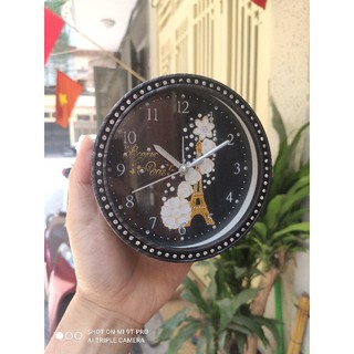 Đồng hồ báo thức King Time đính đá - US003