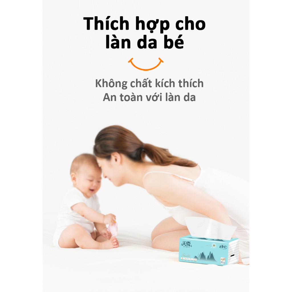 Khăn giấy bột gỗ Tianwei