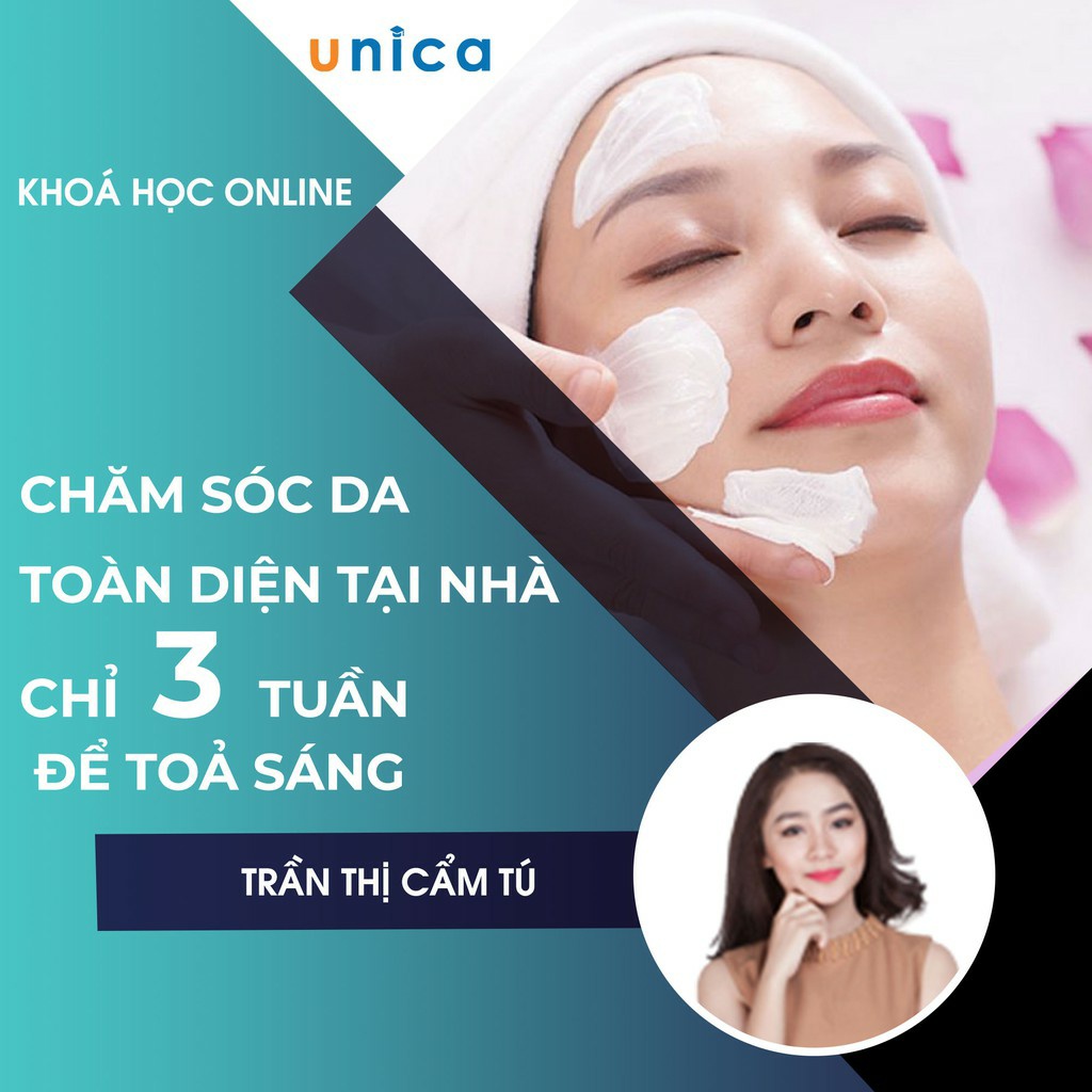 Toàn quốc- [E-voucher] FULL khóa học Chăm sóc da toàn diện tại nhà- Chỉ 3 tuần để toả sáng