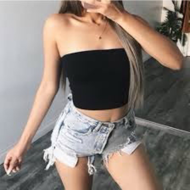 [ HOT ] Áo ống croptop BIGSIZE 55kg-100kg