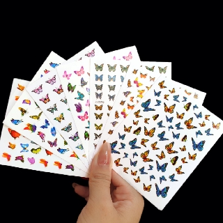 Sticker 3D - hình dán móng bướm 3D