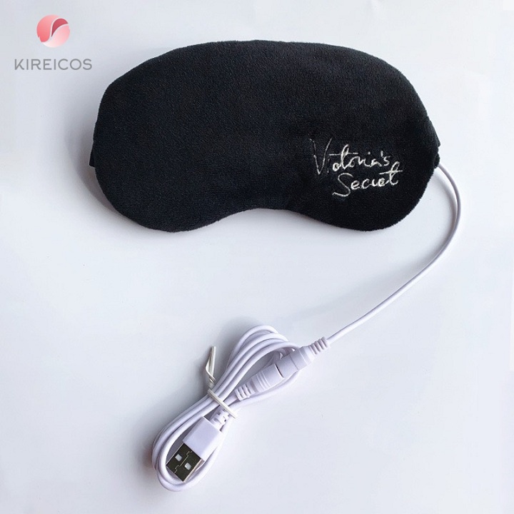 Bịt Mắt Ngủ Miếng Che Mắt Ngủ Chữ V Điều Khiển Bằng Điện Có Túi Gel