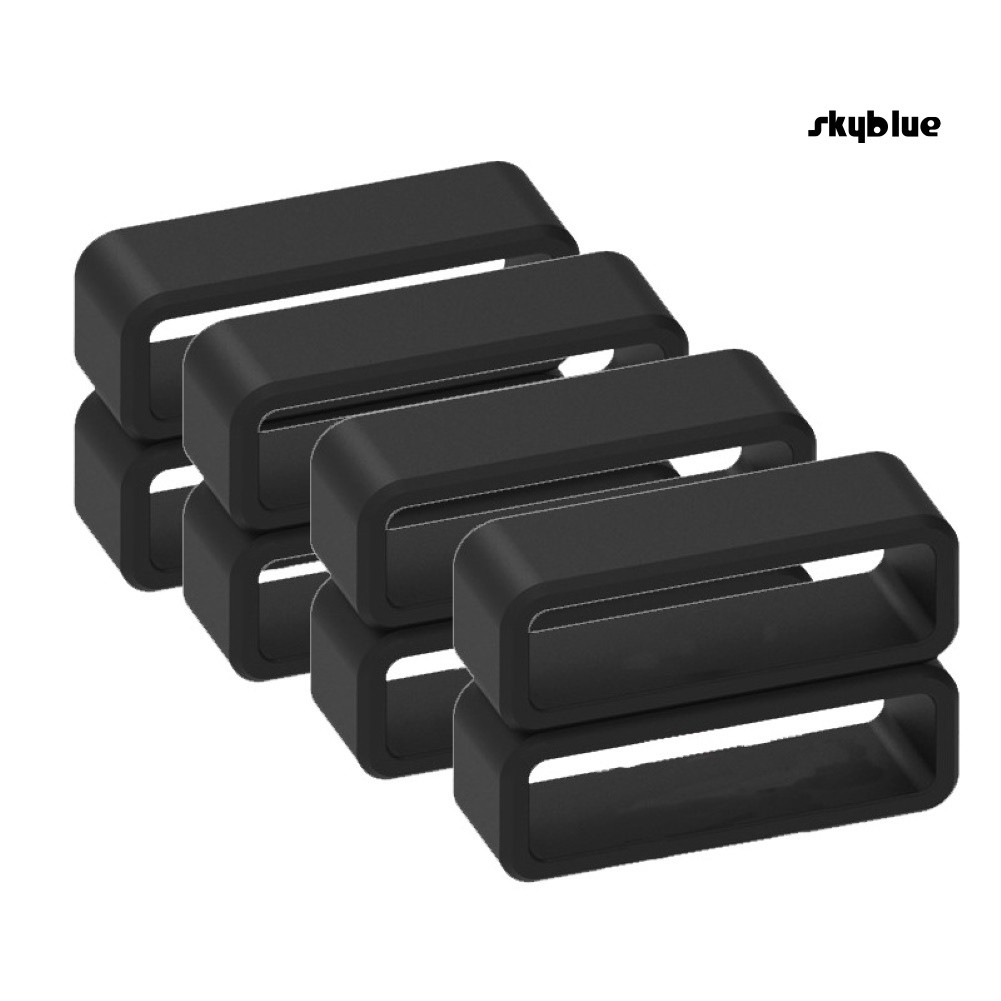 Dây Đeo Đồng Hồ Thay Thế Bằng Silicon 12-30mm