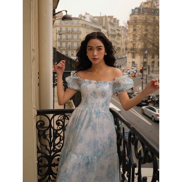 Váy nhún chun Elise dress