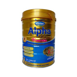 Sữa Dielac Alpha Gold 900g số 1 (0-6 tháng), số 2 (6-12 tháng), số 3(1-2 tuổi), số 4 (2-6 tuổi)
