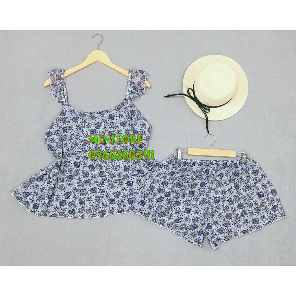 [70KG - 95KG] BIGSIZE VOAN HOA 2 LỚP SIÊU XINH, ĐỒ SIZE LỚN HOA DỄ THƯƠNG VẢI MỎNG MÁT KHÔNG NHĂN - HÀNG XƯỞNG NHÀ MAY