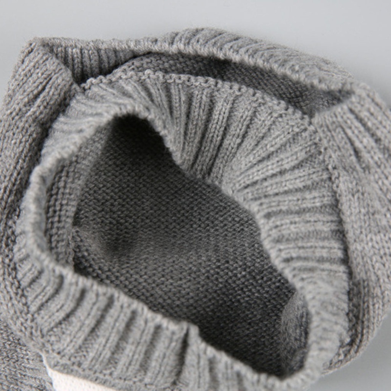 Mũ Beanie Dệt Kim Đính Tai Thỏ Thời Trang Thu Đông Cho Bé Sơ Sinh