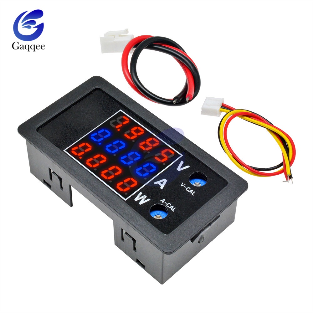 GAQQEE Thiết Bị Đo Dòng Điện Và Dòng Điện DC 0-100V 10A 1000W